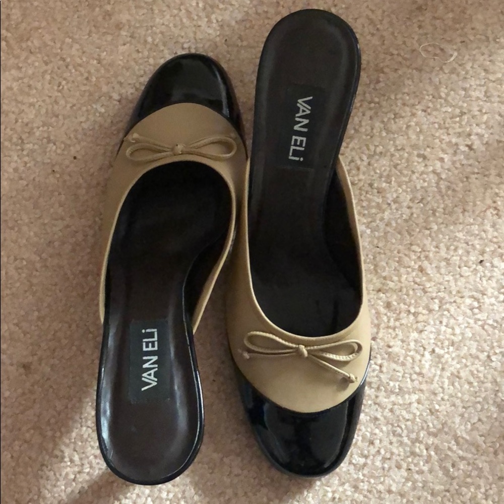 Step in Mule heels by Vaneli